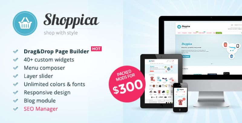 Shoppica – Premium OpenCart Theme Nulled Nulled - Free Download