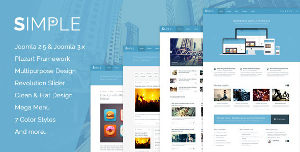Simple Love - Multipurpose Joomla Template Nulled Nulled - Free Download