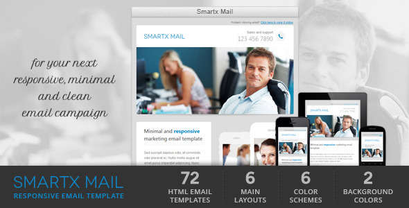 Smartx Mail - Responsive Email Template Nulled Nulled - Free Download