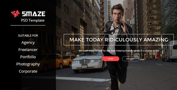 Smaze | Multi-purpose PSD Template Nulled Nulled Free Download