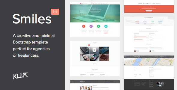 Smiles - Responsive Multi-purpose HTML Template Nulled Nulled - Free Download