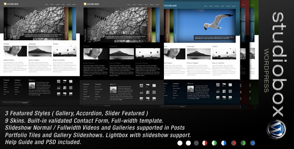 Studio Box | WordPress Theme Nulled Nulled - Free Download
