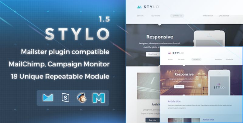 Stylo - Responsive Email Template Nulled Nulled - Free Download