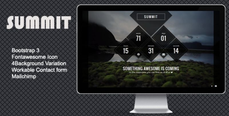 Summit - Creative Comingsoon Template Nulled Nulled - Free Download