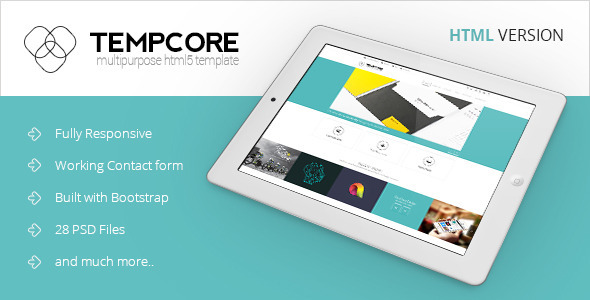 Tempcore - Business HTML5 Template Nulled Nulled - Free Download