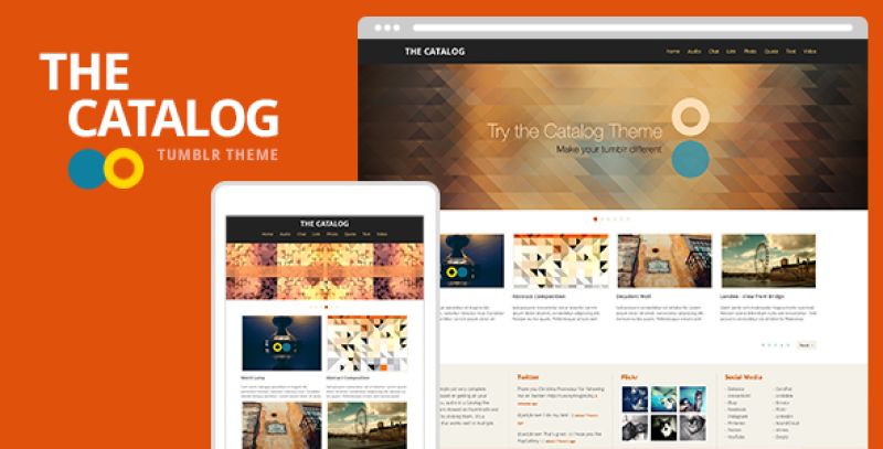 The Catalog Tumblr Theme Nulled Nulled - Free Download