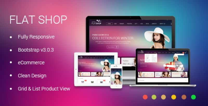 The New Flat Shop - HTML Template Nulled Nulled - Free Download