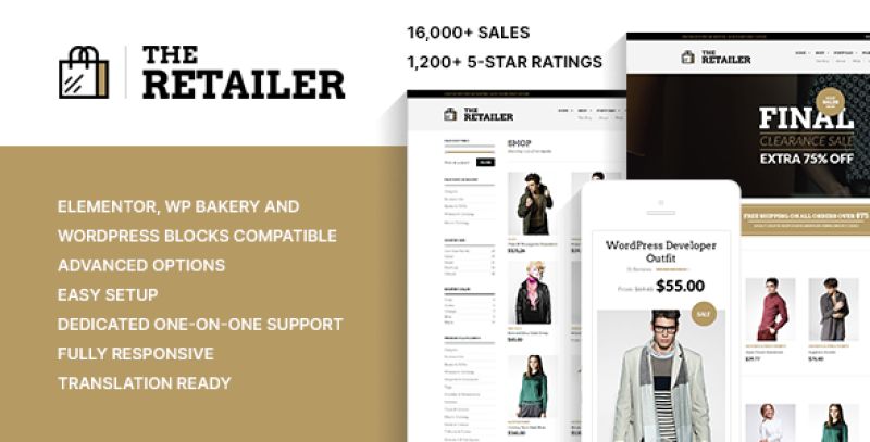 The Retailer - Premium WooCommerce Theme Nulled Nulled - Free Download