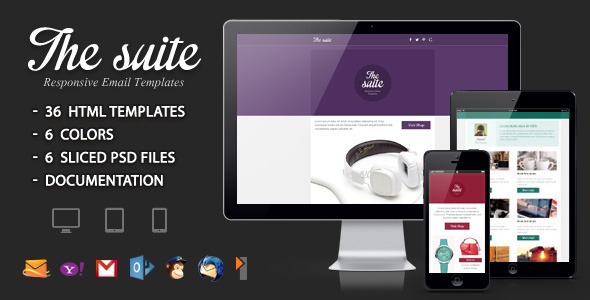 The suite - Responsive Email Template Nulled Nulled - Free Download
