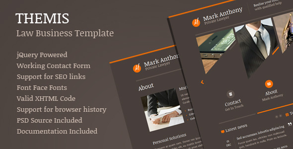 Themis - Lawyer Business Template Nulled Nulled - Free Download