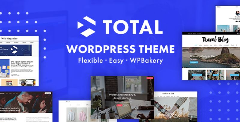 Total - Responsive Multi-Purpose WordPress Theme Nulled Nulled - Free Download