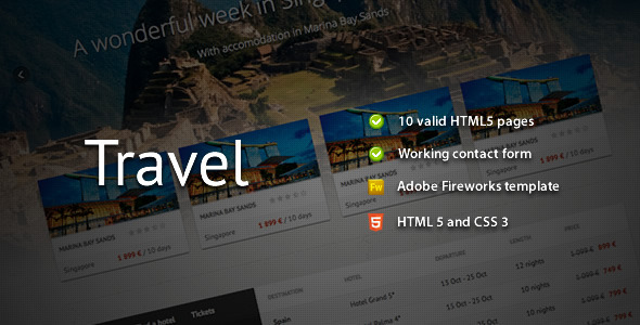 Travel - Premium HTML Template Nulled Nulled - Free Download