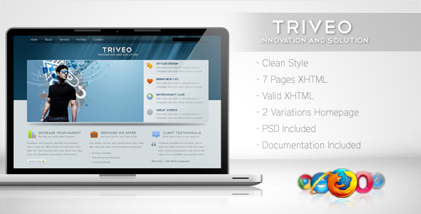 Triveo - Clean Business Template 3 Nulled Nulled - Free Download