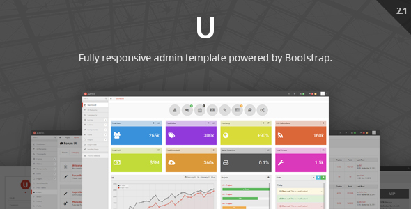 uAdmin - Responsive Admin Dashboard Template Nulled Nulled - Free Download