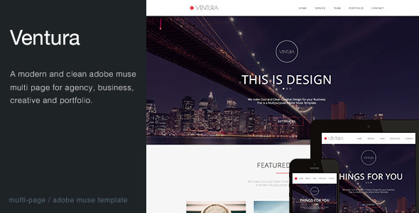 Ventura - Multi-Purpose Muse Template Nulled Nulled - Free Download