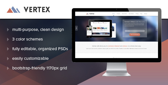 Vertex - Single Page App Template Nulled Nulled - Free Download