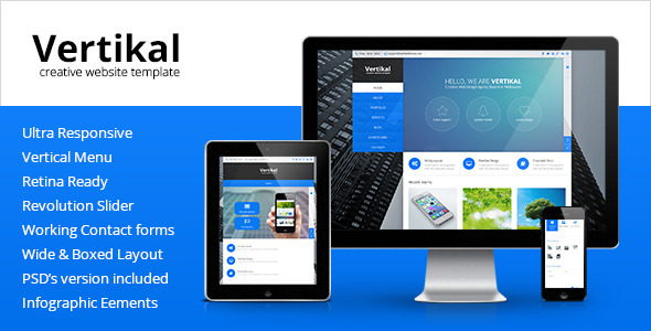 Vertikal - Multipurpose HTML5 Template Nulled Nulled - Free Download