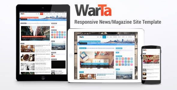 Warta - News/Magazine Site Template Nulled Nulled - Free Download