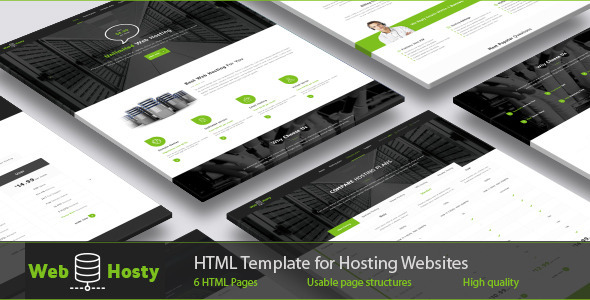 WebHosty - Hosting HTML Template Nulled Nulled - Free Download