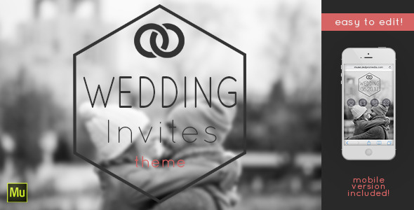 Wedding Invites - Muse Template Nulled Nulled - Free Download
