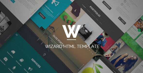 Wizard - Fullpage Portfolio HTML Template Nulled Nulled Free Download