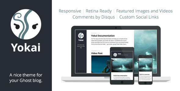 Yokai — Responsive Ghost Theme Nulled Nulled - Free Download