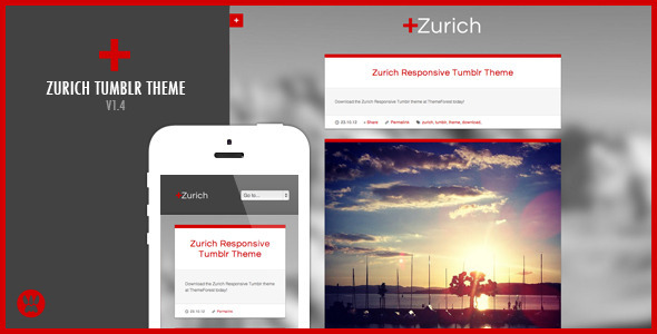 Zurich - A Responsive Tumblr Theme Nulled Nulled - Free Download